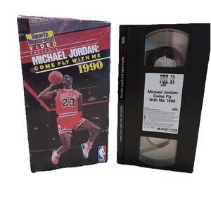 Michael Jordan Come Fly‎ With Me VHS Sports Illustrated NBA CBS/FOX Video 1990